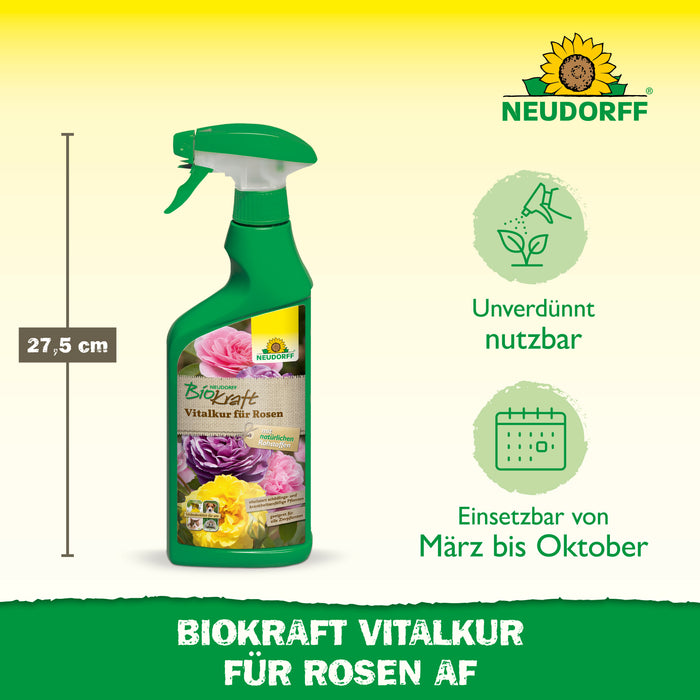 Neudorff BioKraft trattamento vitale per le rose