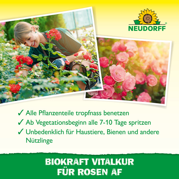Neudorff BioKraft trattamento vitale per le rose