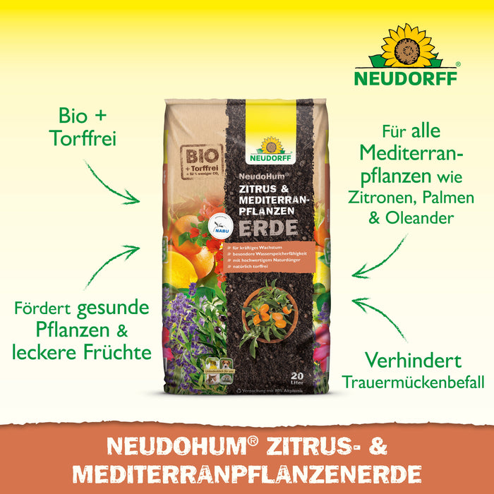 Neudorff NeudoHum Zitrus- & MediterranpflanzenErde - Silberkraft