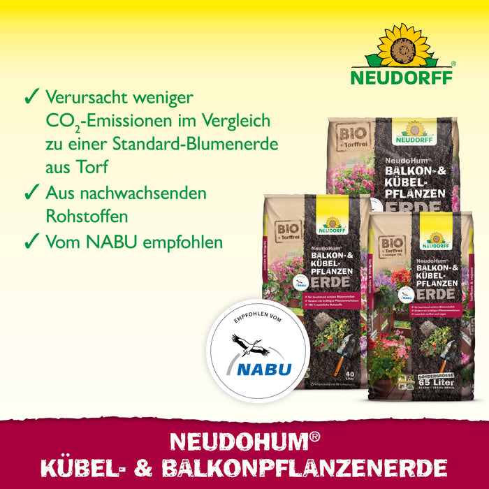 Neudorff NeudoHum Balkon- & KübelpflanzenErde - Silberkraft