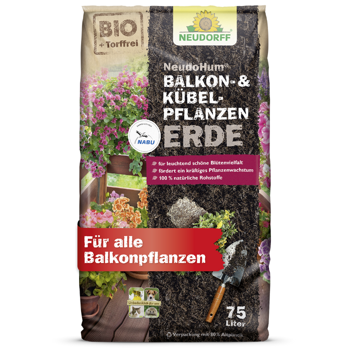 Neudorff NeudoHum Balkon- & KübelpflanzenErde - Silberkraft