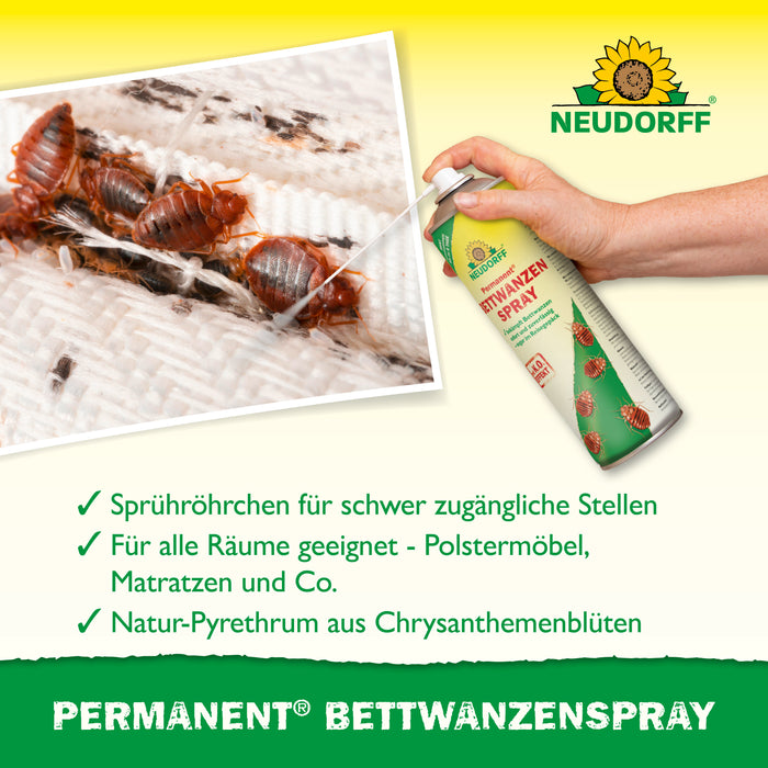 Spray permanente per cimici da letto
