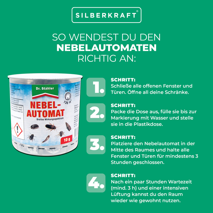 Efficace controllo dei parassiti: nebulizzatore per interni altamente efficace