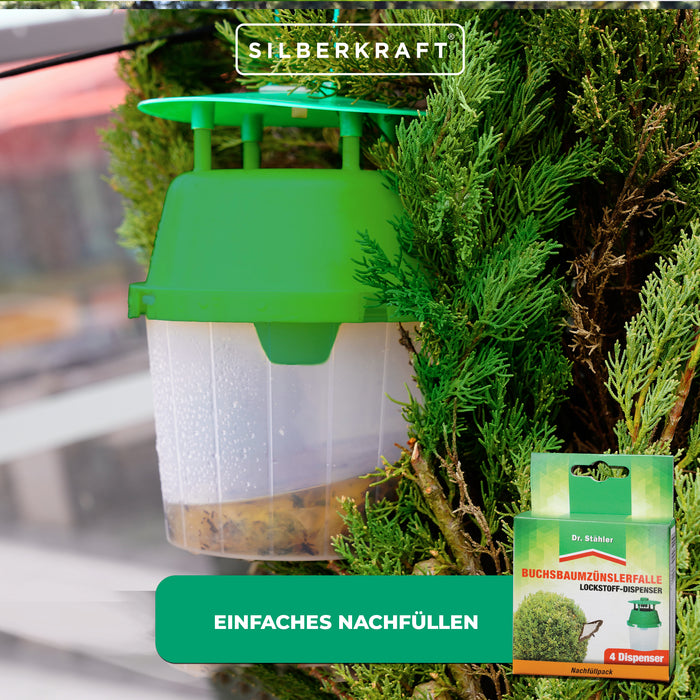 Ricarica per trappola per tarme del bosso: ricarica facile e veloce