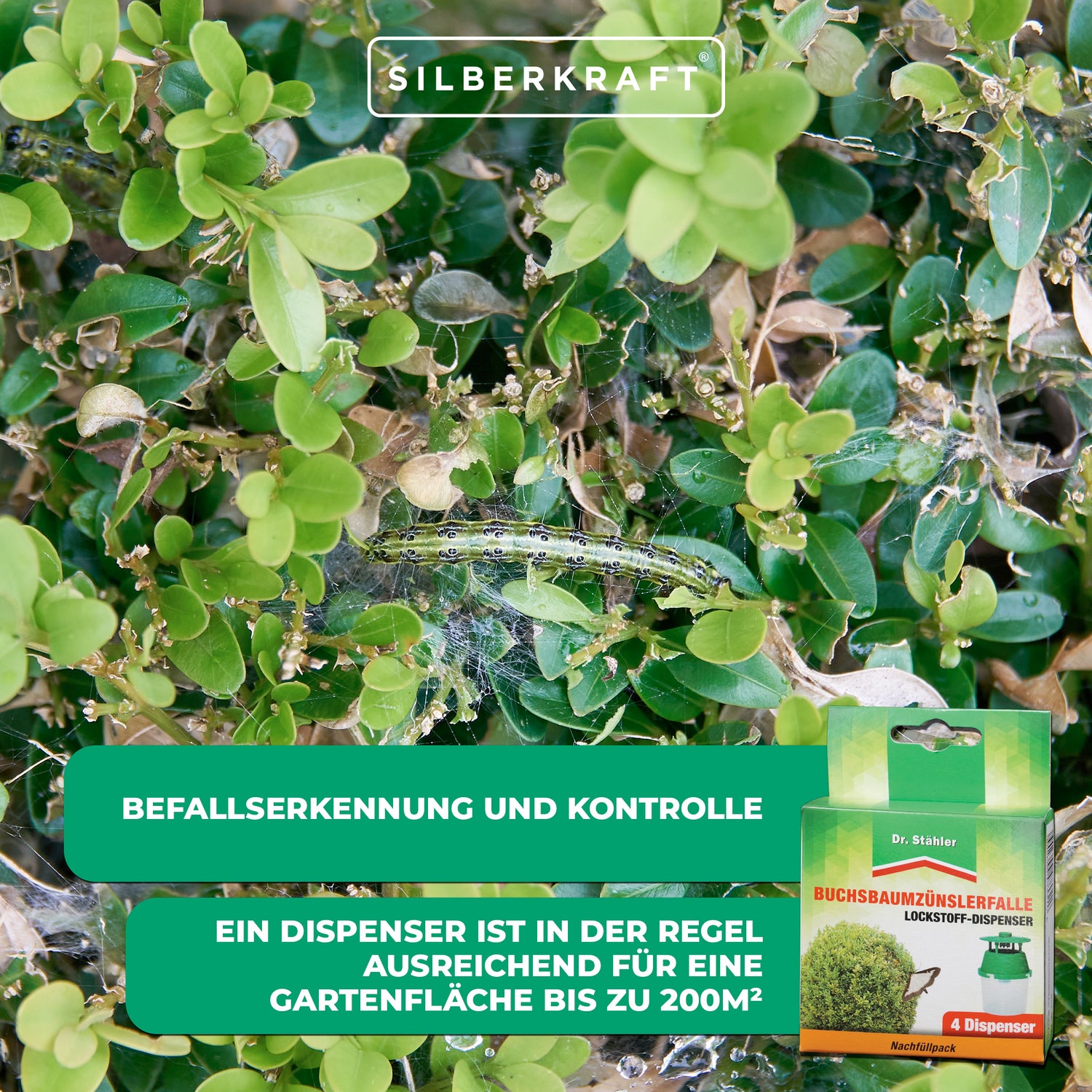 Ricarica per trappola per tarme del bosso: ricarica facile e veloce