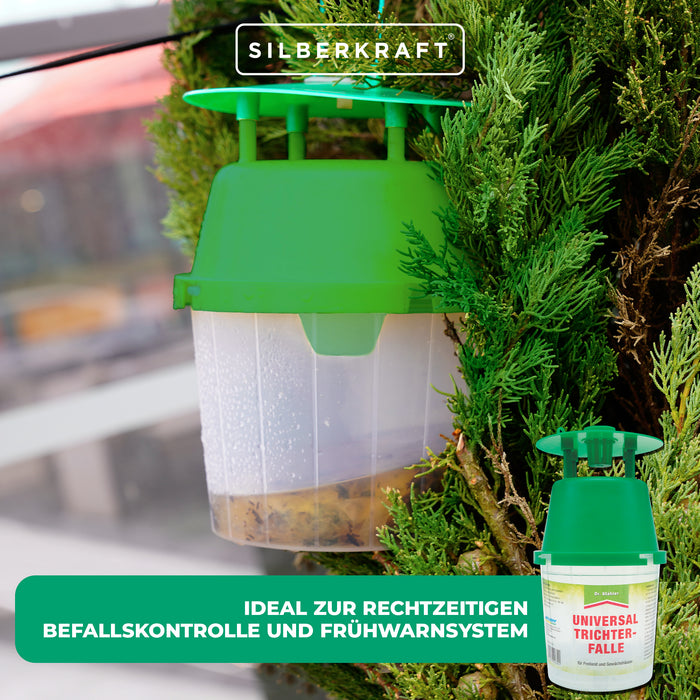 Trappola universale a imbuto senza attrattivo: soluzione pratica contro le farfalle nocive