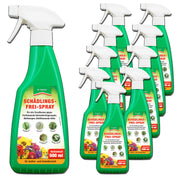 Spray antiparassitario per un ambiente vegetale protetto e libero da acari e afidi