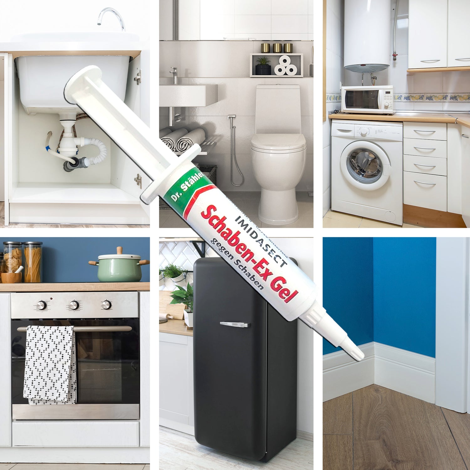 Gel anti-scarafaggi efficace contro le infestazioni di blatte | Cockroach Gek