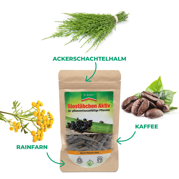 Biostäbchen Aktiv: rinforzante altamente efficace per piante vitali e resistenti