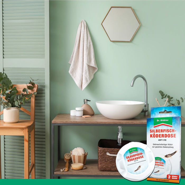 Efficace scatola per esche per pesciolini d'argento per cucine, bagni e altri spazi interni