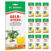 Efficaci bastoncini gialli per combattere gli insetti volanti come mosche bianche, moscerini dei funghi e afidi
