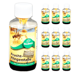 Trappola per mosche della frutta Silence: trappola di monitoraggio per rilevare infestazioni da mosche della frutta, della frutta e dell'aceto - Silberkraft