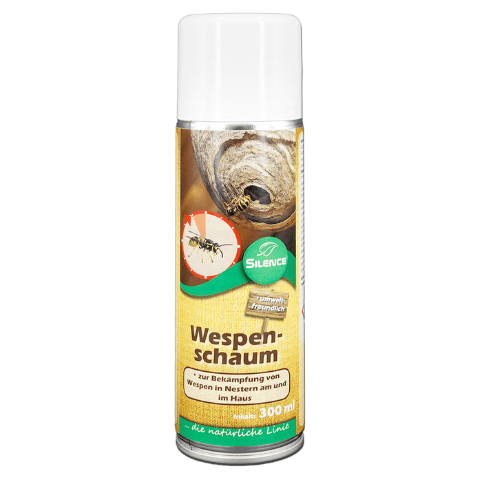Schiuma vespe Silence: Schiuma pronta all'uso per combattere i nidi di vespe