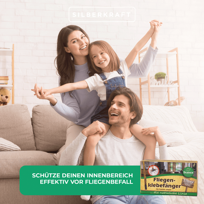 Catturamosche Silence: classico acchiappamosche con un effetto attirante unico