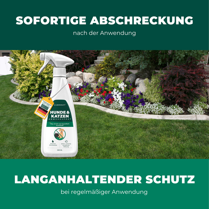 Spray repellente per cani e gatti