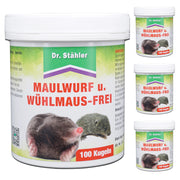 Talpa e arvicola liberate: espulsione avvenuta con successo