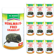 Granuli efficaci senza arvicole: protezione immediata contro le arvicole dentro e intorno alle case