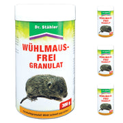 Granuli efficaci senza arvicole: protezione immediata contro le arvicole dentro e intorno alle case