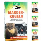 Protezione efficace contro i danni delle martore: palline profumate di martora per la vostra auto