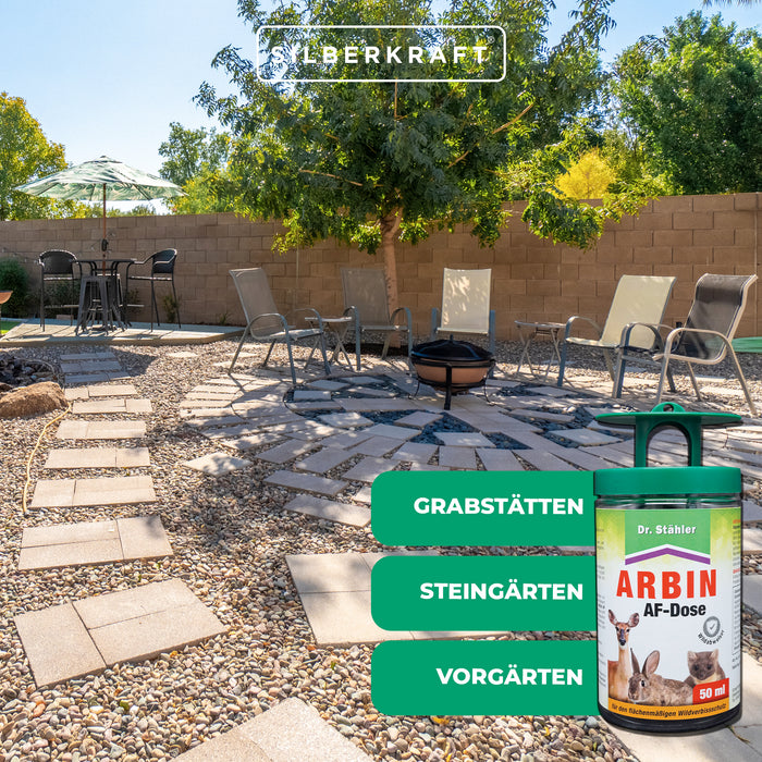 Arbin AF Dose: Efficace deterrente contro caprioli, cervi, lepri, conigli e martore