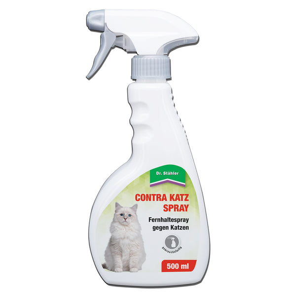 Spray deterrente per gatti Contra: protezione affidabile per gatti per la casa e il giardino - Silberkraft