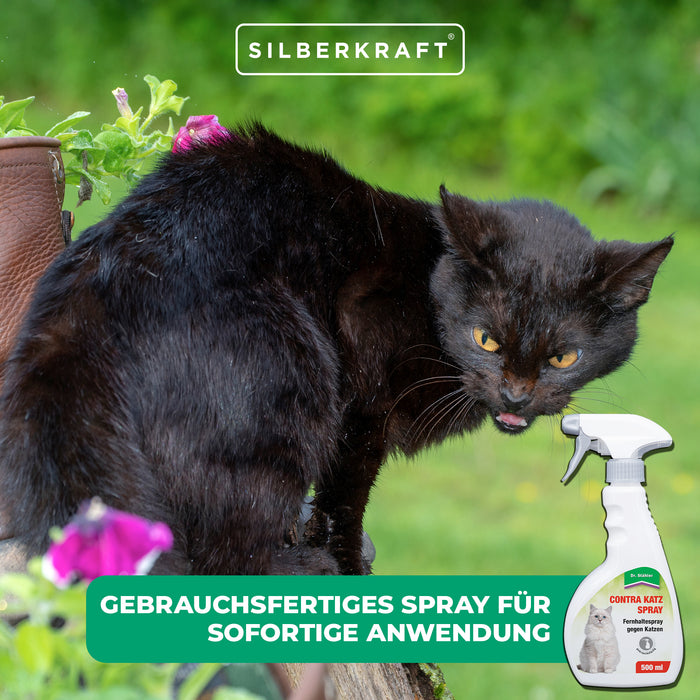 Spray deterrente per gatti Contra: protezione affidabile per gatti per la casa e il giardino