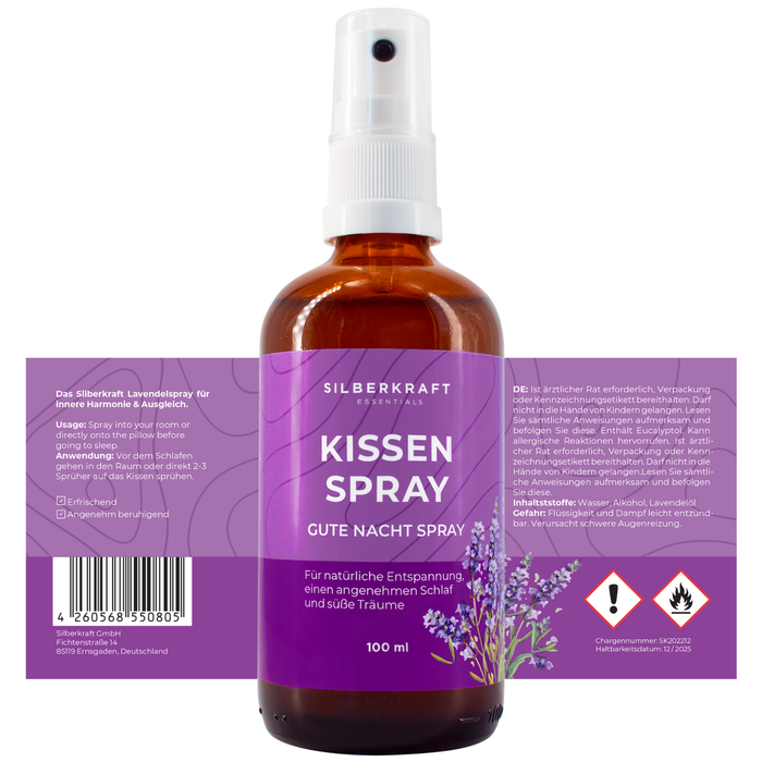 Barattolo spray alla lavanda