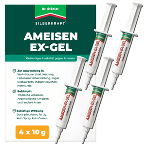 Ameisen-Ex Gel: Sofortige Lösung gegen Ameisenbefall im Innen- und Außenbereich - Silberkraft