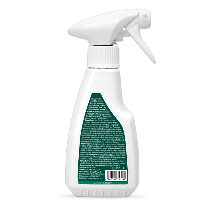 Spray antipulci e zecche per cani e gatti