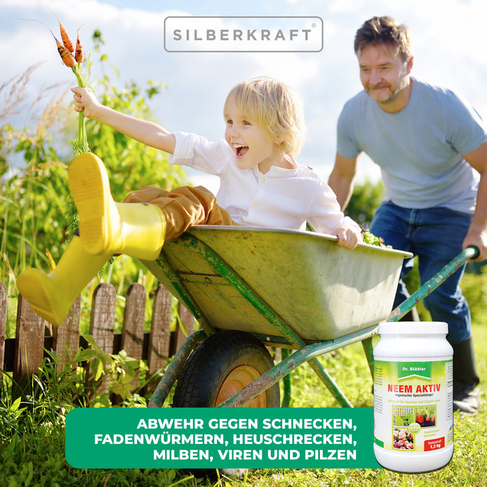 Neem Active: Concime speciale in granuli per ortaggi e piante ornamentali