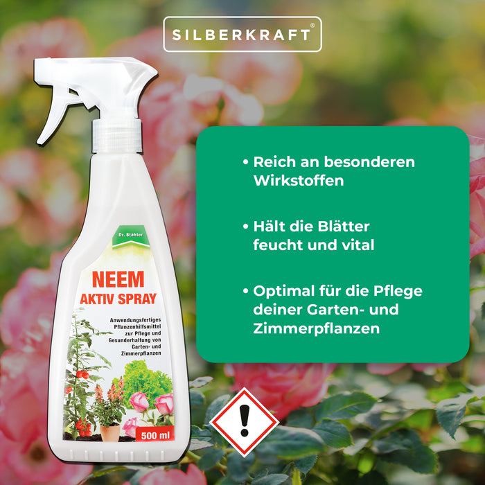 Neem Active Spray: cura e mantieni la salute delle piante da giardino e da appartamento