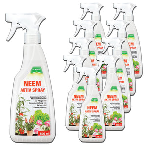 Neem Aktiv Spray: Pflege und Gesunderhaltung von Garten- und Zimmerpflanzen - Silberkraft