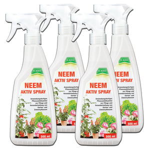 Neem Aktiv Spray: Pflege und Gesunderhaltung von Garten- und Zimmerpflanzen - Silberkraft