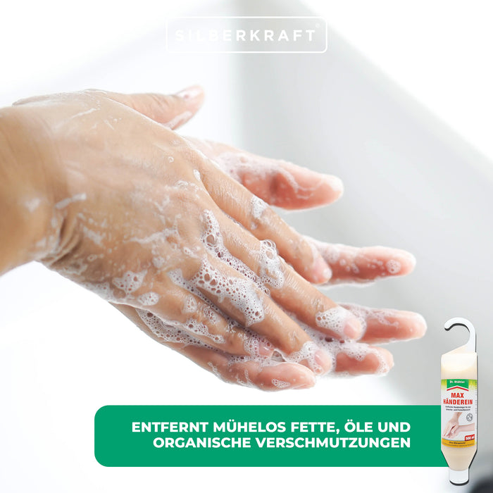 Max Hands Clean: detergente per le mani altamente efficace con effetto peeling