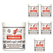 Unguento per cavalli attivato con arnica: cura rinfrescante per i muscoli del cavallo stressati