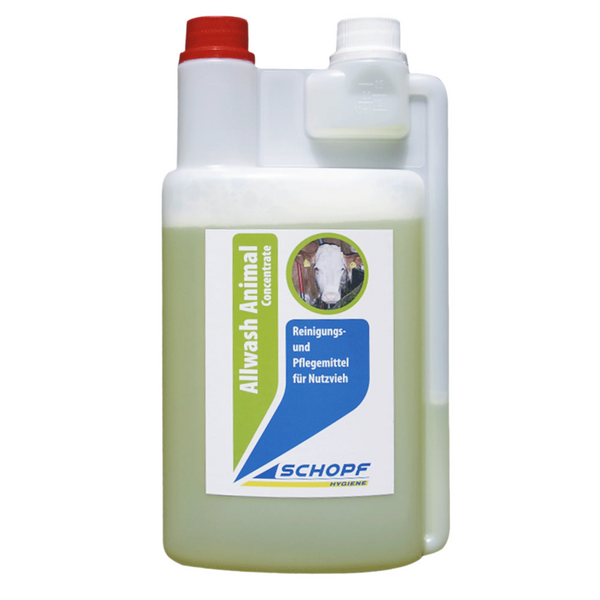 Allwash Concentrato per animali: Detergente per bestiame altamente efficace - Silberkraft