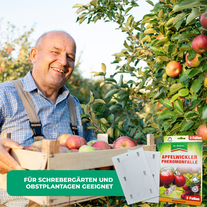 Trappola a feromoni per carpocapsa: protezione efficace per gli alberi da frutto