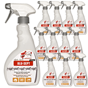 Efficace spray disinfettante incolore per l'igiene delle scuderie