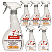 Efficace spray disinfettante incolore per l'igiene delle scuderie