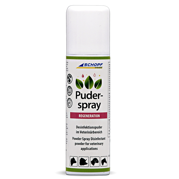 Spray disinfettante in polvere: igiene della stalla altamente efficace per gli allevamenti da latte