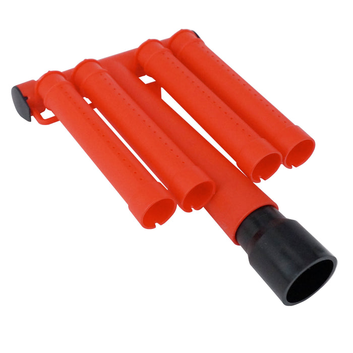 Barra di irrigazione per un'irrigazione precisa e la distruzione delle erbacce in giardino