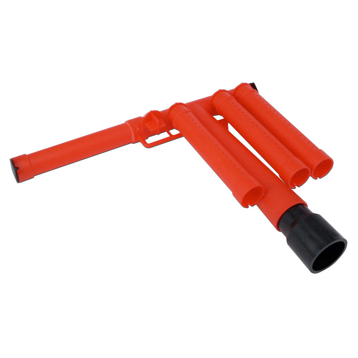 Barra di irrigazione per un'irrigazione precisa e la distruzione delle erbacce in giardino