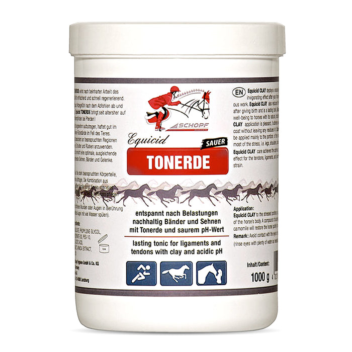 Equicid Clay: cura rinfrescante del cavallo per il relax e la rigenerazione