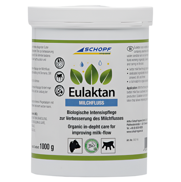Eulaktan: Balsamo per mammelle con oli essenziali per la vitalità dei quarti mammelle - Silberkraft