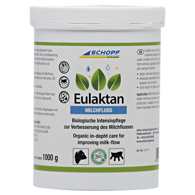 Eulaktan: Balsamo mammella con oli essenziali per la vitalità dei quarti mammella