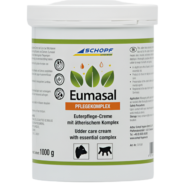 Sistema Eumasal: crema per mammelle per animali da latte - Silberkraft