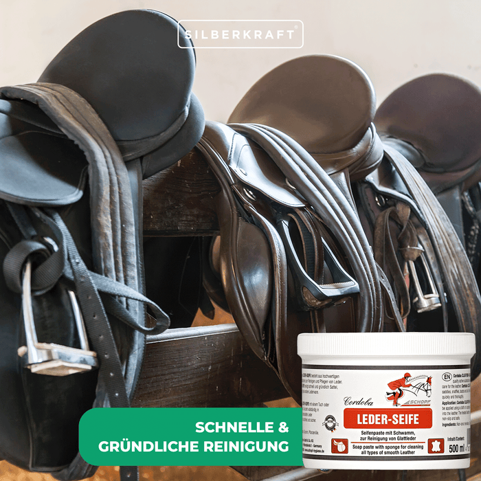 Cura della pelle liscia: pasta di sapone altamente efficace per l'attrezzatura del cavallo