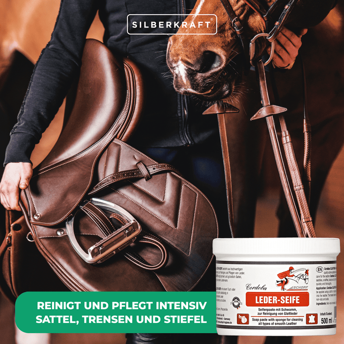 Cura della pelle liscia: pasta di sapone altamente efficace per l'attrezzatura del cavallo