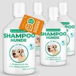 Shampoo per cani all'olio di neem cani e cuccioli - prodotto per la cura shampoo delicato contro prurito e cattivi odori, shampoo per cani per un pelo ben curato - Silberkraft