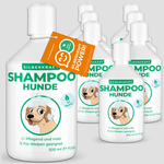 Shampoo per cani all'olio di neem cani e cuccioli - prodotto per la cura shampoo delicato contro prurito e cattivi odori, shampoo per cani per un pelo ben curato - Silberkraft